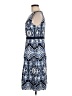Talbots Paisley Blue Cocktail Dress Size 8 - photo 5