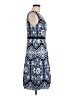 Talbots Paisley Blue Cocktail Dress Size 8 - photo 4