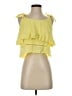 Mango 100% Viscose Yellow Tank Top Size XS - photo 1