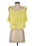 Mango 100% Viscose Yellow Tank Top Size XS - photo 2