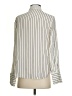 FRAME 100% Silk Ivory Long Sleeve Silk Top Size XS - photo 2