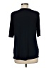 Bailey 44 100% Silk Black 3/4 Sleeve Top Size M - photo 2