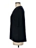 Bailey 44 100% Silk Black 3/4 Sleeve Top Size M - photo 5
