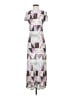 High Spirits Graphic Gray Casual Dress Size S - photo 1