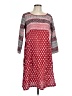 Fabindia Print Red Casual Dress Size L - photo 1