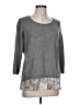 White House Black Market Gray Pullover Sweater Size L - photo 2