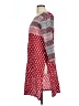 Fabindia Print Red Casual Dress Size L - photo 5