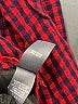 Aerie Checkered-gingham Red Long Sleeve Button-Down Shirt Size S - photo 8