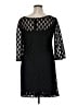 Muse 100% Polyester Black Casual Dress Size 14 - photo 2
