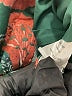 Abbey Glass 100% Cotton Floral Green Jacket Size L - photo 7