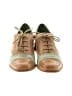 JC 100% Leather Color Block Green Flats Size 8 - photo 2
