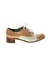 JC 100% Leather Color Block Green Flats Size 8 - photo 1