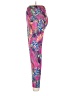 Gibiu Print Pink Active Pants Size 1X - photo 5