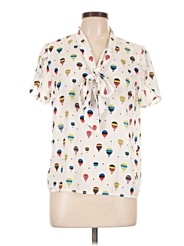 Moon Short Sleeve Blouse (view 1)