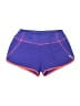 Reebok 100% Polyester Color Block Purple Athletic Shorts Size XS - photo 1