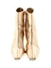 Schutz Metallic Gold Ankle Boots Size 7 - photo 2