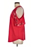 Maurices Red Short Sleeve Top Size L - photo 5