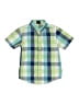 Assorted Brands Checkered-gingham Green Short Sleeve Button-Down Shirt Size 8 - photo 1