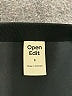 Open Edit Solid Black Formal Skirt Size S - photo 4