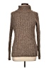 Axcess Tweed Brown Turtleneck Sweater Size L - photo 1