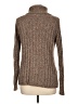 Axcess Tweed Brown Turtleneck Sweater Size L - photo 2