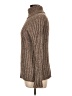 Axcess Tweed Brown Turtleneck Sweater Size L - photo 5