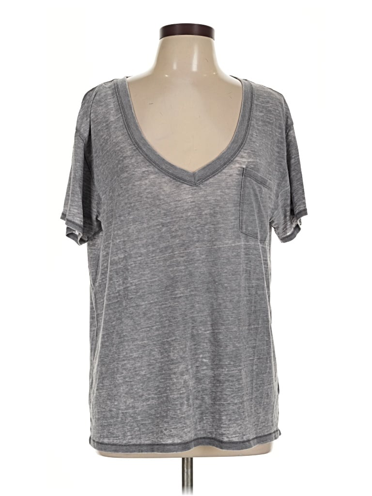 Pre-owned Aéropostale Short Sleeve T-shirt In Gray