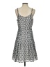 The Limited 100% Polyester Argyle Gray Cocktail Dress Size 0 - photo 2