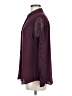 Ann Taylor LOFT 100% Polyester Burgundy Long Sleeve Blouse Size M - photo 5