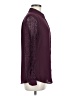 Ann Taylor LOFT 100% Polyester Burgundy Long Sleeve Blouse Size M - photo 4