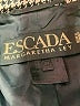 Escada by Margaretha Ley Houndstooth Brown Ivory Blazer Size EU 34 / US 4 - photo 6