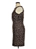 AGB Polka Dots Brown Cocktail Dress Size 14 - photo 5