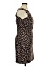AGB Polka Dots Brown Cocktail Dress Size 14 - photo 4