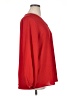 Pleione Red Long Sleeve Blouse Size XL - photo 4