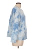 Splendid Tie-dye Blue Pullover Sweater Size L - photo 4
