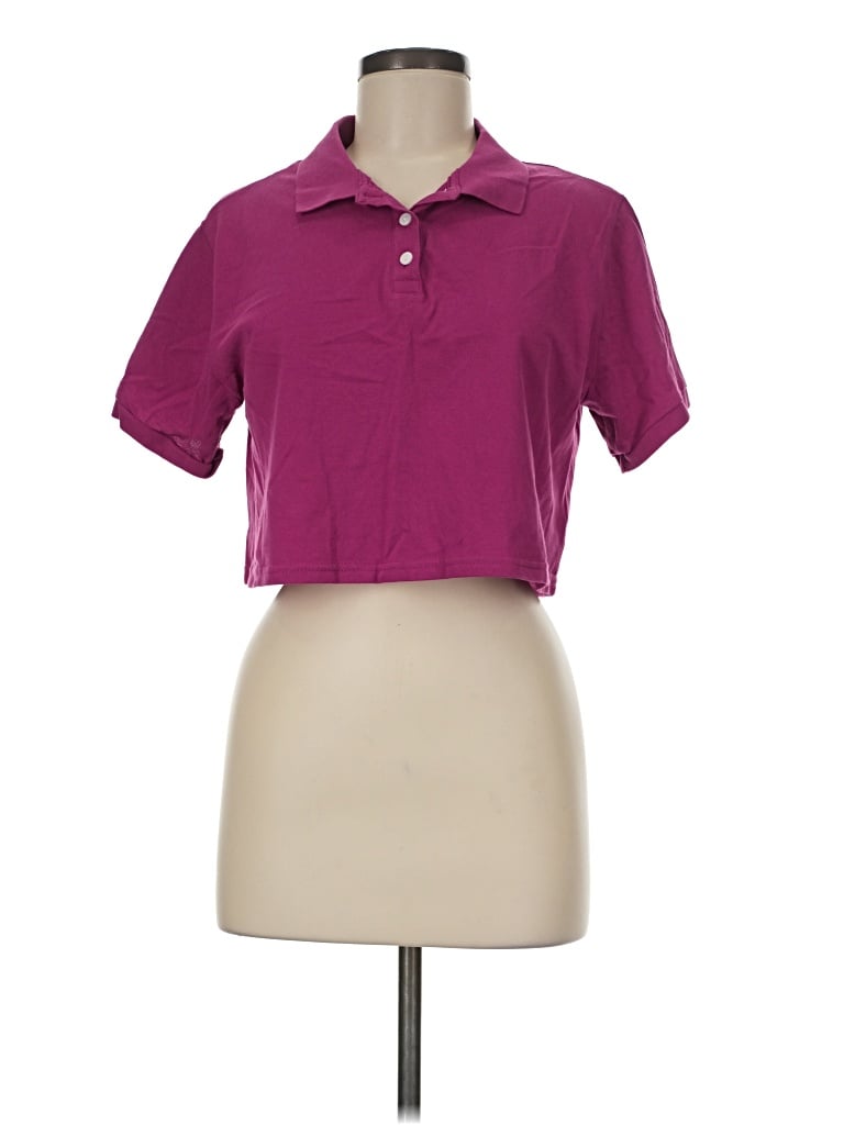 Wild Fable Short Sleeve Polo Shirt In Purple