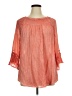 Spense Orange 3/4 Sleeve Blouse Size XL - photo 1