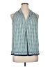 Max Studio Teal Sleeveless Blouse Size XL - photo 1