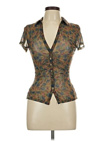 Natural Life Short Sleeve Blouse (view 1)