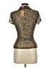 Natural Life Brown Short Sleeve Blouse Size M - photo 2