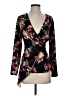 Venus Black Long Sleeve Blouse Size S - photo 1