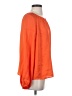 Vince Camuto 100% Polyester Orange Long Sleeve Blouse Size S - photo 4