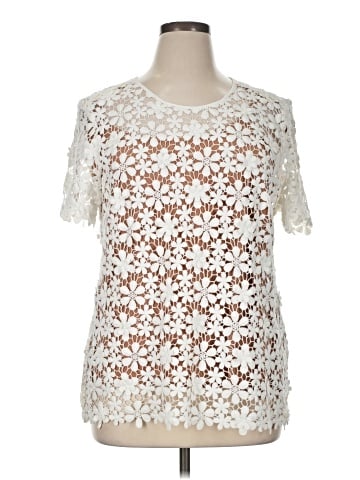 MICHAEL Michael Kors Short Sleeve Top (view 1)