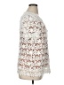 MICHAEL Michael Kors 100% Polyester Ivory Short Sleeve Top Size XL - photo 4