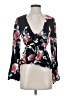 VICI 100% Rayon Black 3/4 Sleeve Blouse Size S - photo 1