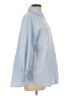 Unbranded Blue 3/4 Sleeve Button-Down Shirt Size M - photo 4