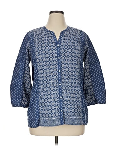 Orvis 3/4 Sleeve Blouse (view 1)