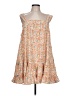 Unbranded Floral Tan Casual Dress Size L (estimated) - photo 1