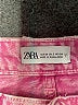 Zara Hearts Pink Denim Shorts Size 2 - photo 3