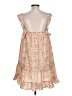 Unbranded Floral Tan Casual Dress Size L (estimated) - photo 2